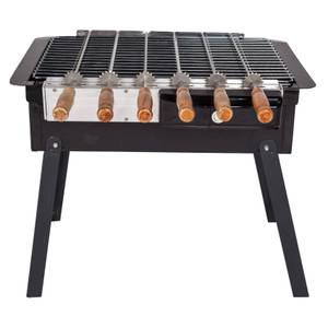 Holzkohlegrill Schwarz - Metall - 36 x 45 x 54 cm