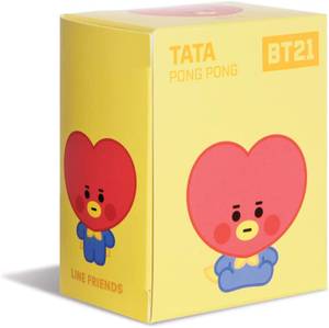 BT 21 Tata Baby Pong Pong Rot - Kunstfell - 5 x 5 x 5 cm