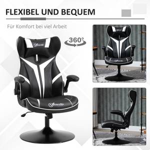 Gaming Stuhl ergonomisch 921-358WT Schwarz