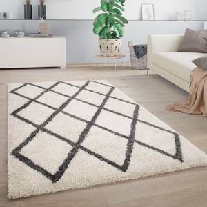 Hochflor-Teppich Arezzo 681 Weiß - 200 x 280 cm