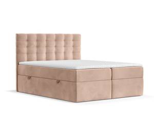 Boxspringbett Sansa Pink - Breite: 120 cm