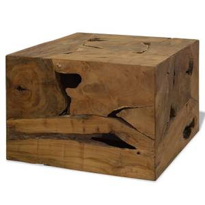 Couchtisch 244557 Braun - Massivholz - Holzart/Dekor - 50 x 35 x 50 cm