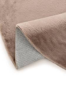 Tapis à poils longs Furry 3 Taupe - 160 x 160 cm