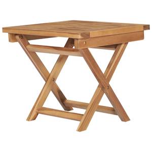 Ensemble transats et table en teck Marron - Bois massif - Bois/Imitation - 50 x 55 x 175 cm