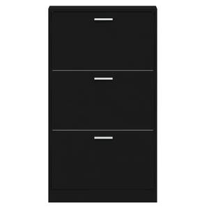 Armoire à chaussures 291067-2 Noir - Hauteur : 108 cm