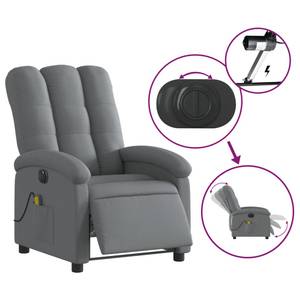 Fauteuil de massage électrique 3032264-3 Gris foncé