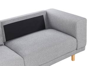 3-Sitzer Sofa NIVALA Grau - Hellgrau