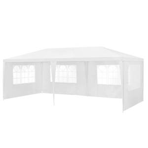 Pavillon de Jardin Wedau Blanc - Largeur : 600 cm