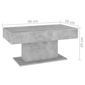 Table basse 3008010 Gris minéral