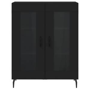 Highboard DE1287 Schwarz - Holzwerkstoff - 34 x 180 x 70 cm