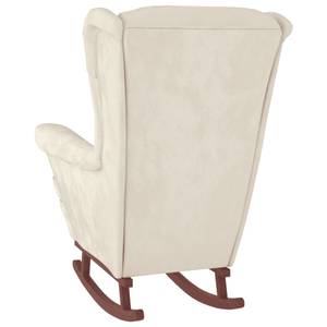 Schaukelsessel mit Hocker 3015093-2 Creme