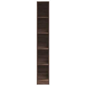 Kleiderschrank 298537-3 Dunkelbraun - Breite: 30 cm