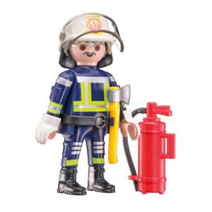 Puzzle Feuerwehrleute mit Figur Papier - 20 x 4 x 28 cm