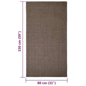 Tapis en sisal 3032244-2 80 x 150 cm