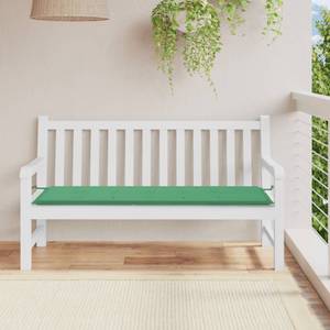 Coussin de banc de jardin Vert