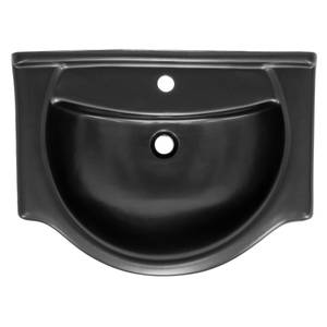 Waschbecken BONOMINI Schwarz - Keramik - Metall - 52 x 22 x 68 cm