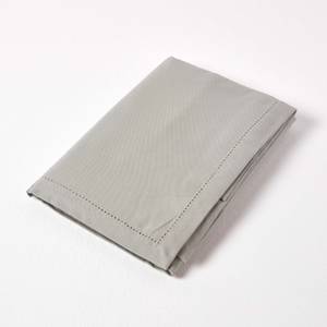 Tischdecke aus 100% Baumwolle Grau - 137 x 228 cm
