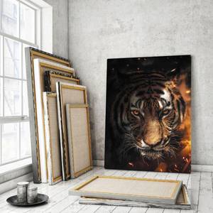 Leinwandbild Tiger Sparkles 60 x 90 cm