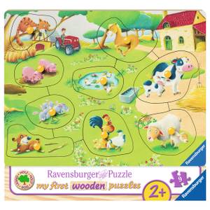 Puzzle Kleiner Bauernhof Papier - 2 x 30 x 35 cm