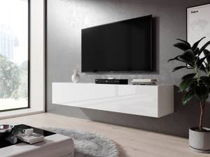 FURNIX meuble tv debout/suspendu ZIBO Blanc