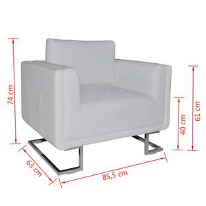 Fauteuil 290837 Blanc