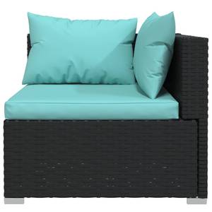 Garten-Lounge-Set (8-teilig) 3013631-8 Schwarz - Blau