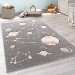 Kinderteppich Cosmo 347 Grau - Textil - 120 x 120 cm