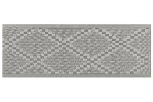 Tapis d'extérieur JALNA Gris - Blanc