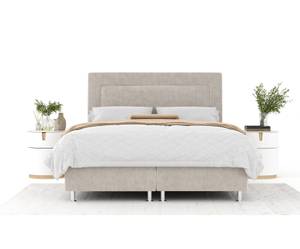 Boxspringbett Laguno Ecru - Breite: 140 cm