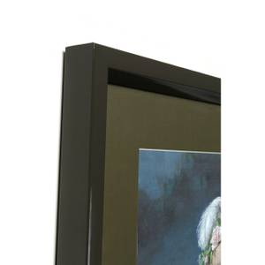 Bild Frame Incognito Countess Blau - Glas - 82 x 112 x 5 cm