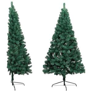 Sapin de noël artificiel Gris - Vert - Blanc - 110 x 180 x 110 cm