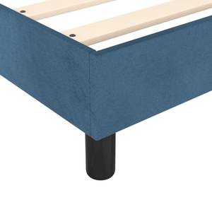 Cadre de lit 3016030-5 Bleu foncé - 160 x 35 cm