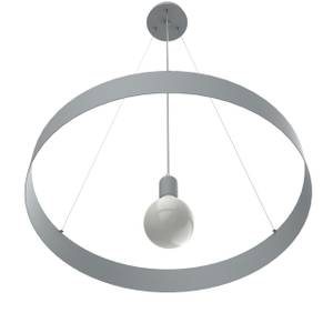 Suspension Halo Gris - 60 x 60 cm