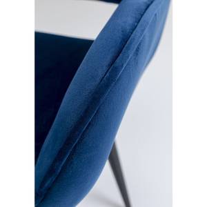 Armlehnstuhl San Francisco Blau - Textil - 59 x 82 x 61 cm