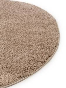 Tapis à poils longs rond Soda Beige - 200 x 200 cm