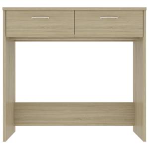 Bureau Marron - Bois manufacturé - Bois massif - 80 x 75 x 80 cm