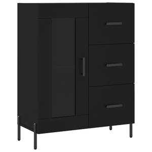 Highboard DE9694 Schwarz - Holzwerkstoff - 34 x 180 x 70 cm