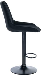 Tabouret de bar Toni Lot de 2 Noir