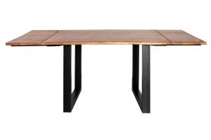 Table LORE acacia massif Imitation noyer