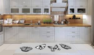 Küchenläufer Beige - Textil - 52 x 1 x 280 cm