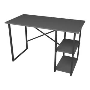 Bureau Nittedal avec étagère anthracite Anthracite