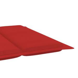 Chaise longue Rouge