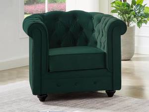 Ensemble canapé fauteuil  CHESTERFIELD Vert