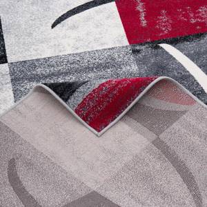 Designer Teppich Brilliant Trend Rot - 80 x 150 cm