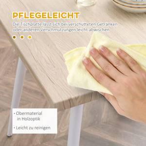 Esstischgruppe 835-086 Braun - Holzwerkstoff - 70 x 76 x 70 cm