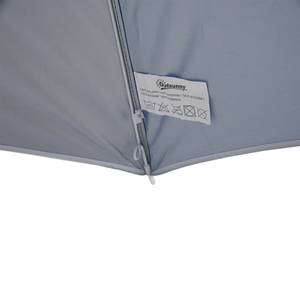 Sonnenschirm 84D-038BU Blau - Metall - 220 x 220 x 220 cm