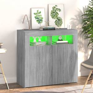 Sideboard 3009229 Grau - Eiche Sonoma Dekor - 35 x 80 cm