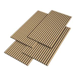 Panneaux acoustiques Vang lot de 12 Imitation chêne clair - Nombre de pièces dans le lot : 12