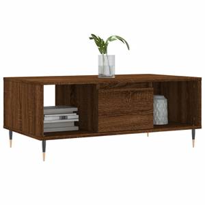 Couchtisch D781 Eiche Schwarzbraun Dekor