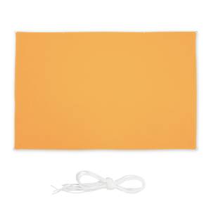 Voile d'ombrage rectangulaire jaune 400 x 200 cm